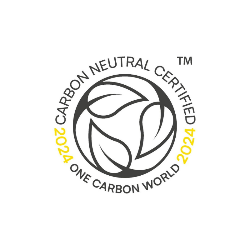 Carbon neutral certified badge in full colour.